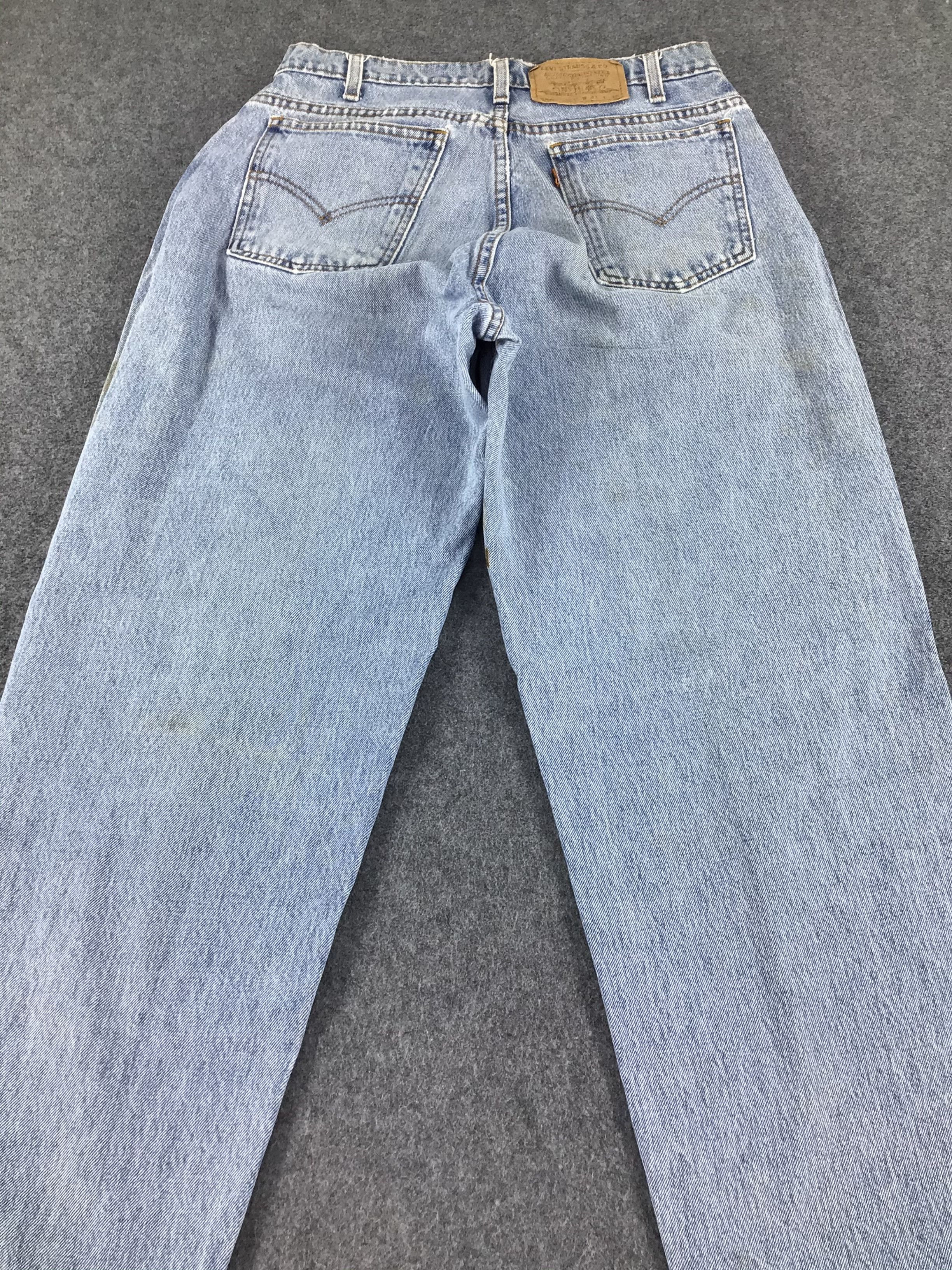 Levi's Vintage Levis 560 Jeans Orange Tab Denim KJ080 Size US 30 / EU 46 - 4 Thumbnail
