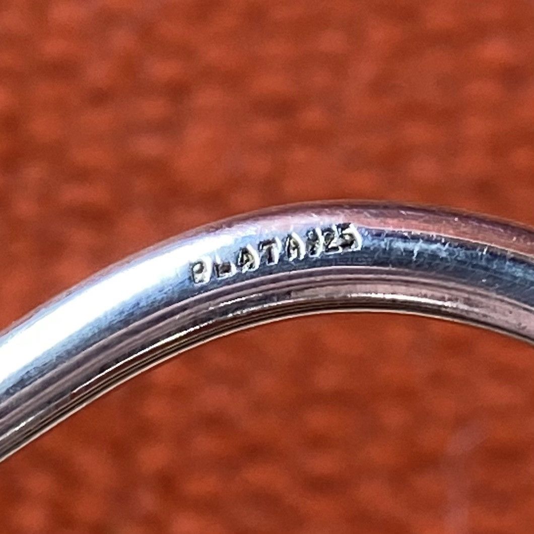 Japanese Brand × Kapital × Vintage Vtg 60s 70s Sterling Silver Modernist Horseshoe Key Ring Fob Size ONE SIZE - 3 Thumbnail