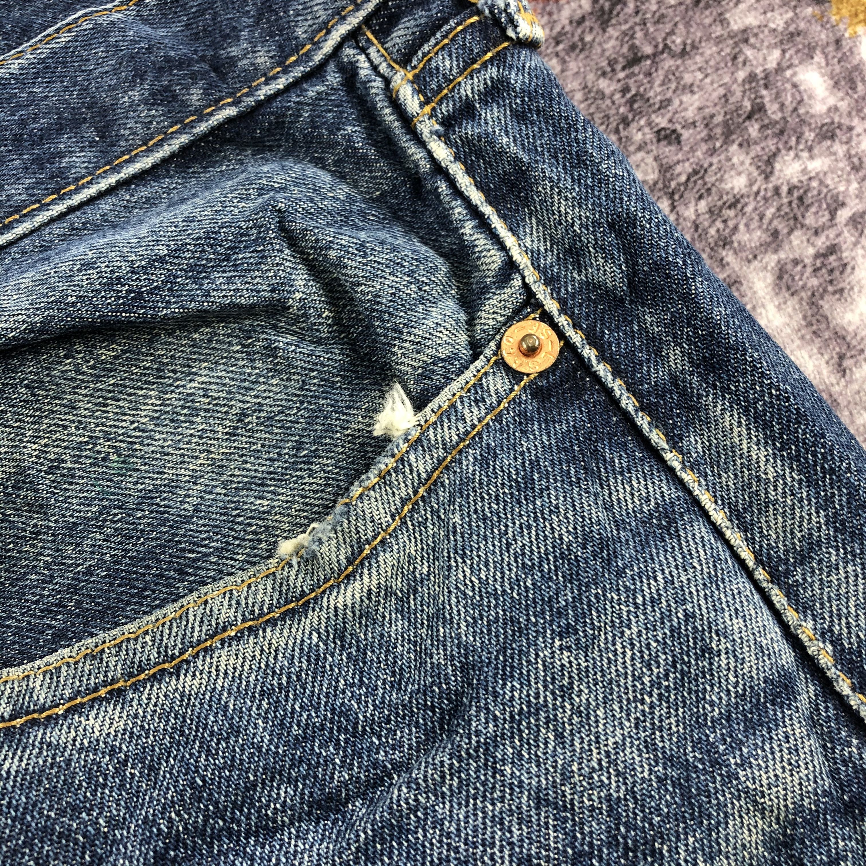 Levi's × Vintage 90s Vintage Blue Wash Levis 508 Jeans-JM2597 Size US 36 / EU 52 - 11 Thumbnail