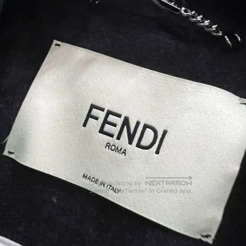 Fendi Fendi Black Coat Size XXS / US 00 / IT 34 - 2 Thumbnail