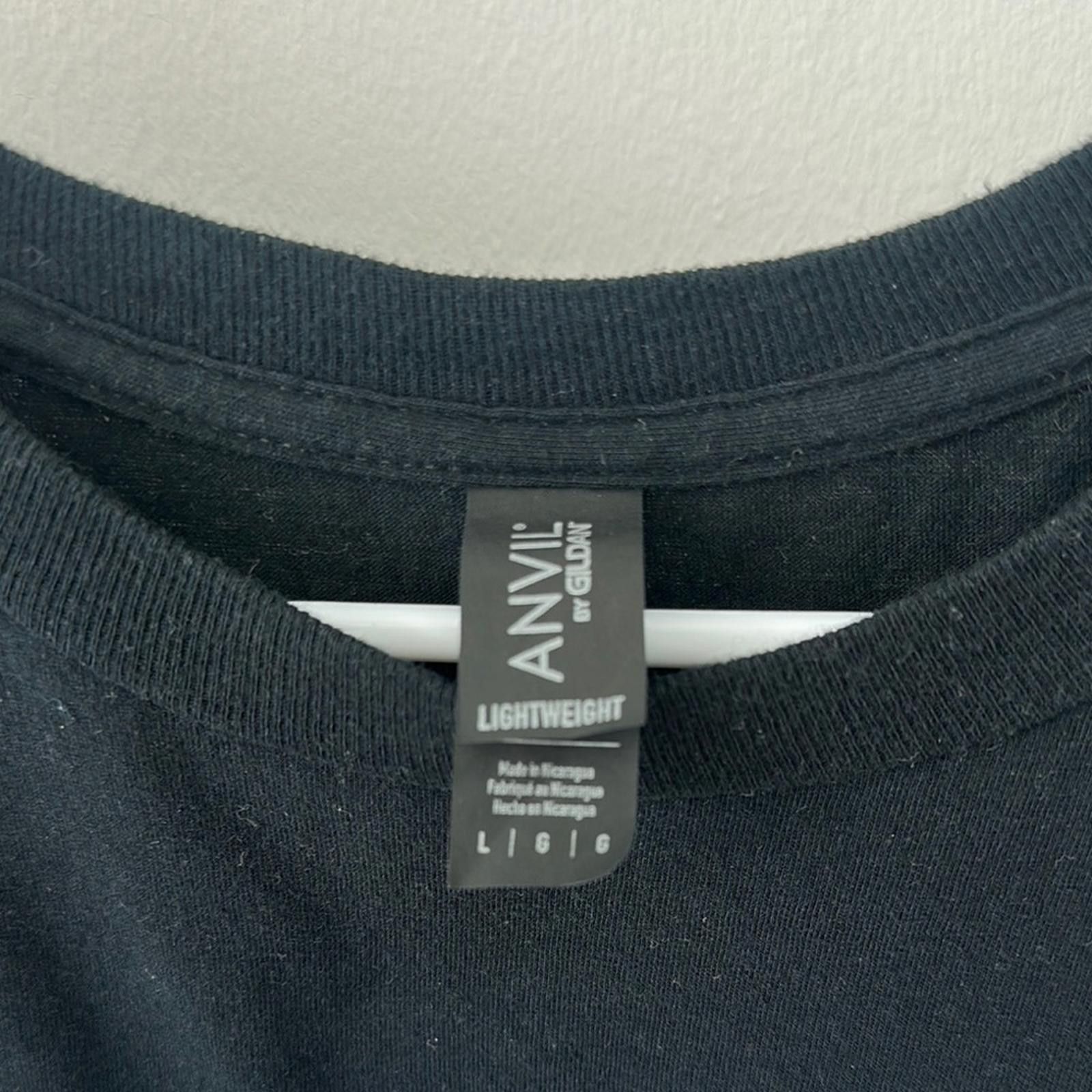 Anvil Anvil Black Short Sleeve Tee Manga Graphic Size US L / EU 52-54 / 3 - 3 Thumbnail