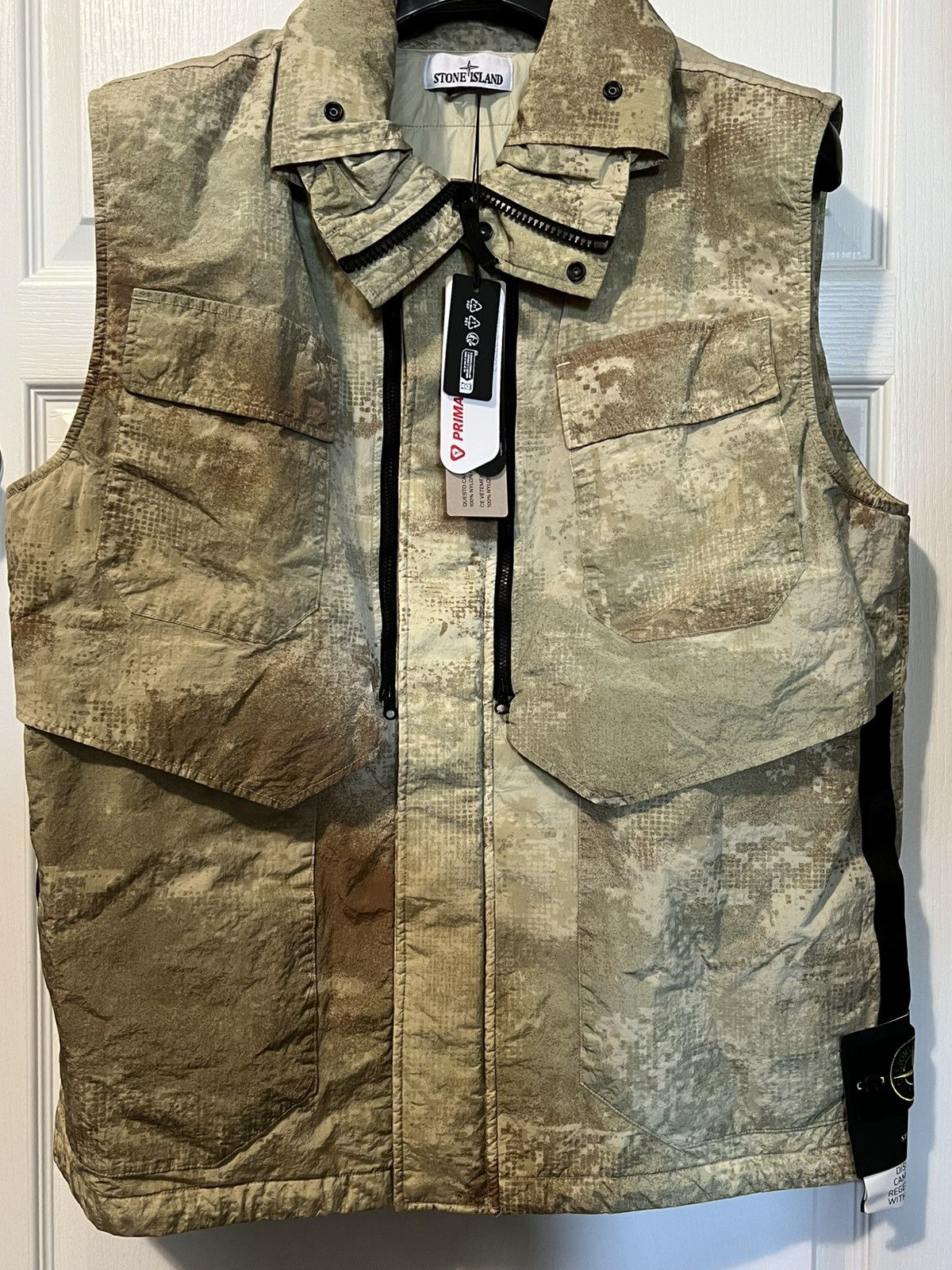 Stone Island Stone Island Camo Vest XXL Size US XXL / EU 58 / 5 - 4 Thumbnail