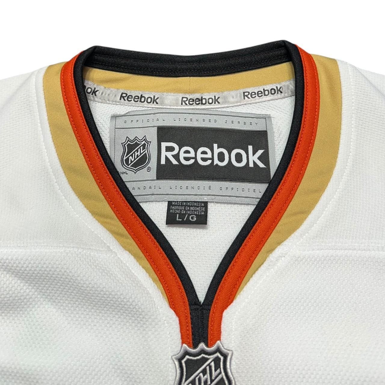 NHL × Reebok × Vintage Anaheim Ducks Reebok Wordmark Road Hockey Jersey Size US L / EU 52-54 / 3 - 4 Thumbnail