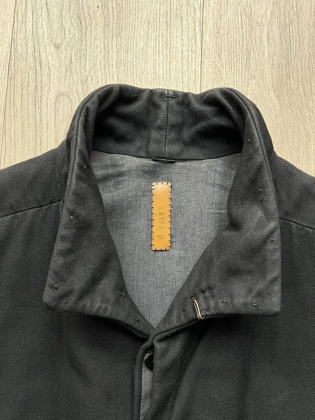 Layer-0 Layer 0 waxed cotton/ wool coat Size US M / EU 48-50 / 2 - 2 Thumbnail