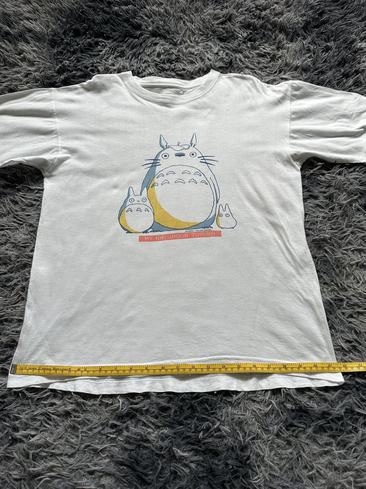 Vintage 90's vintage My Neighbor Totoro tee Size US L / EU 52-54 / 3 - 10 Thumbnail