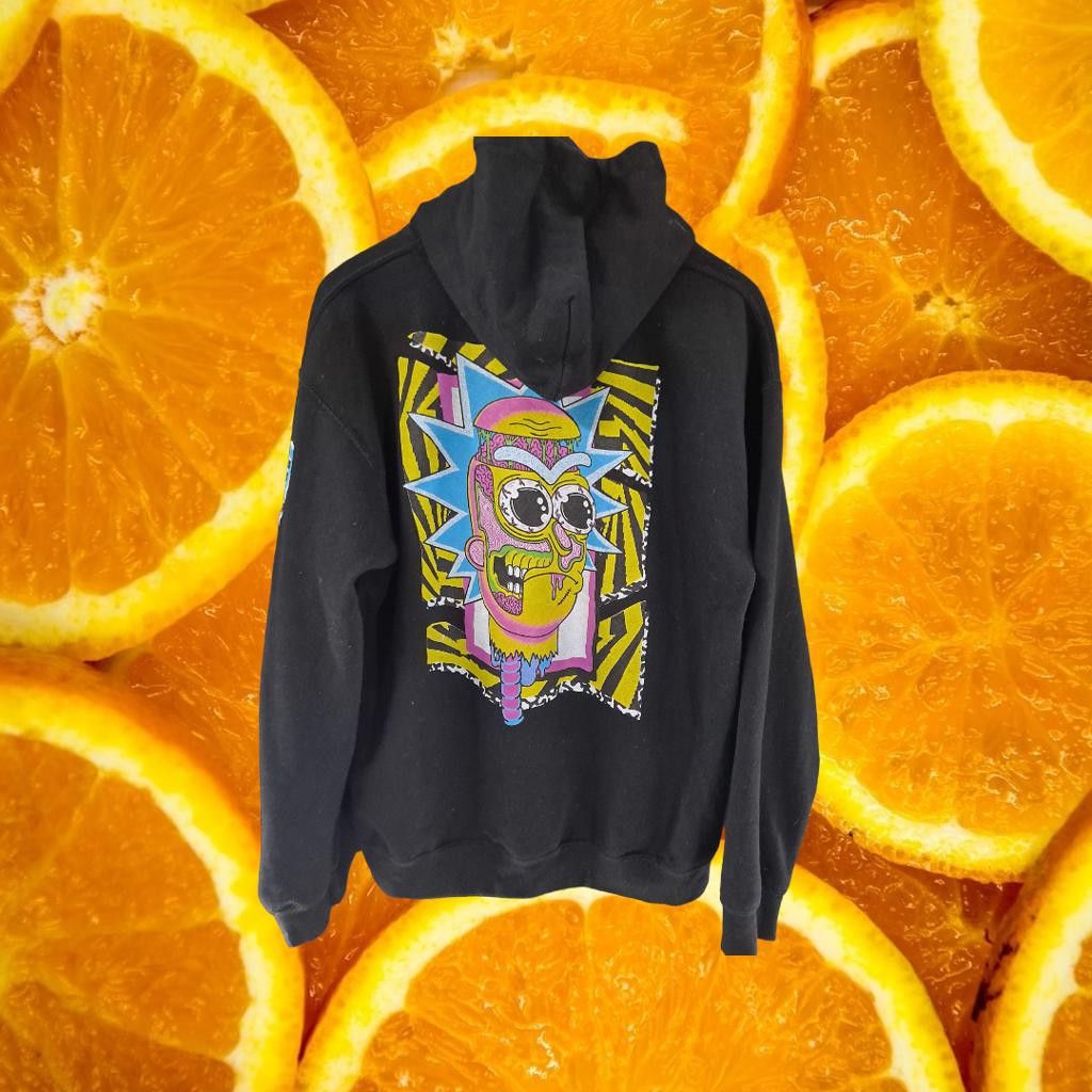 Other Rick and Morty Hoodie with Wubba Lubba Dub Dub on Arm Size M Size US XL / EU 56 / 4 - 4 Thumbnail
