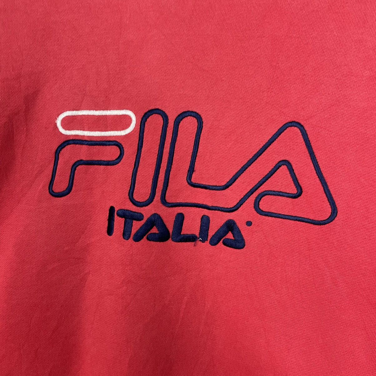 Fila Fila Big Logo Pullover Hoodie Size US M / EU 48-50 / 2 - 13 Thumbnail