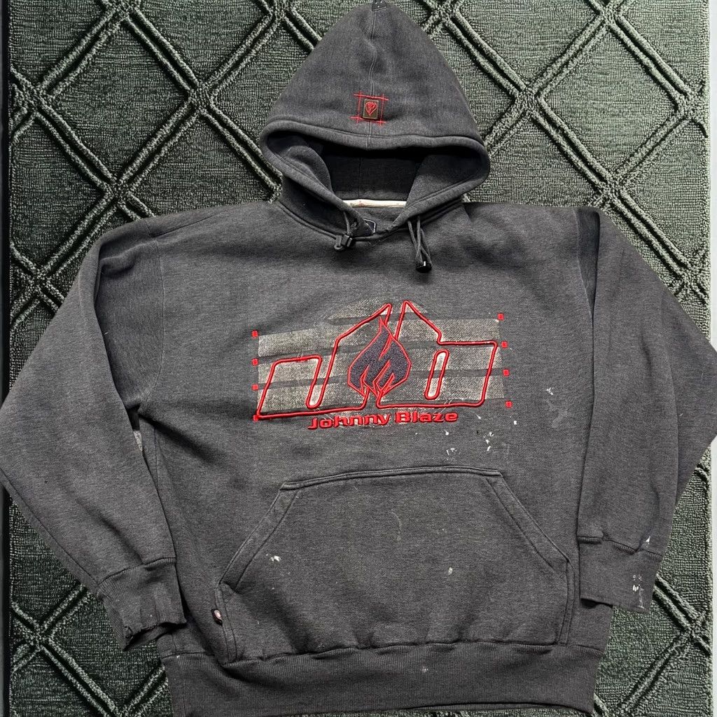 Vintage Vintage Y2K Johnny Blaze Hoodie Heavyweight Method Man