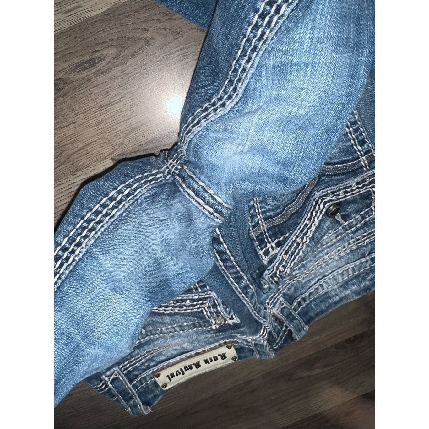 Rock Revival Rock Revival Kai Bootcut Jeans Woman’s Size 32 - See Descrip Size 32" / US 10 / IT 46 - 15 Thumbnail