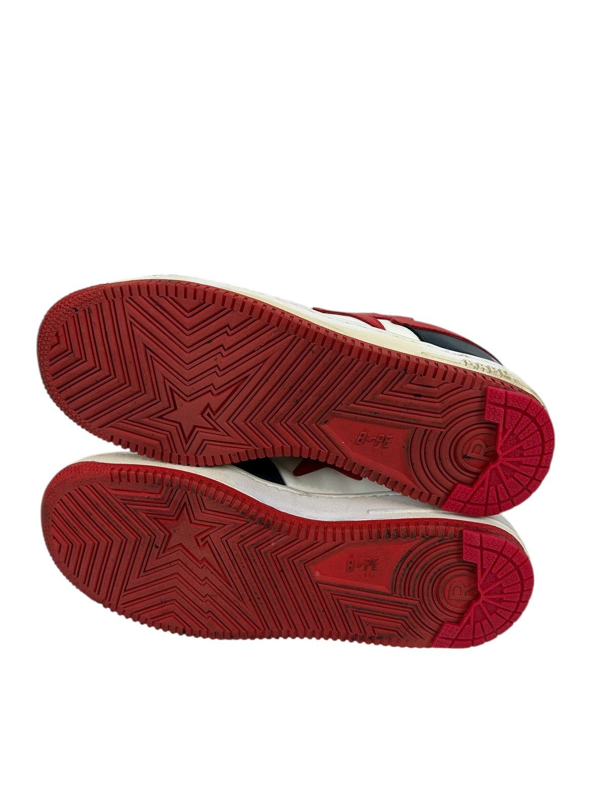 Bape Bape Sta Low Top 9 Red White Blue Size US 9 / EU 42 - 7 Thumbnail