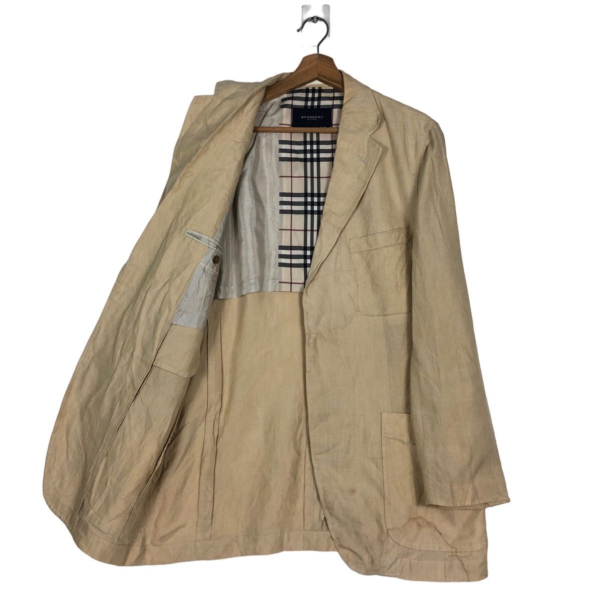 Burberry 🔥Vintage Burberry London Chore Jacket Nova Check Design Size US L / EU 52-54 / 3 - 11 Thumbnail
