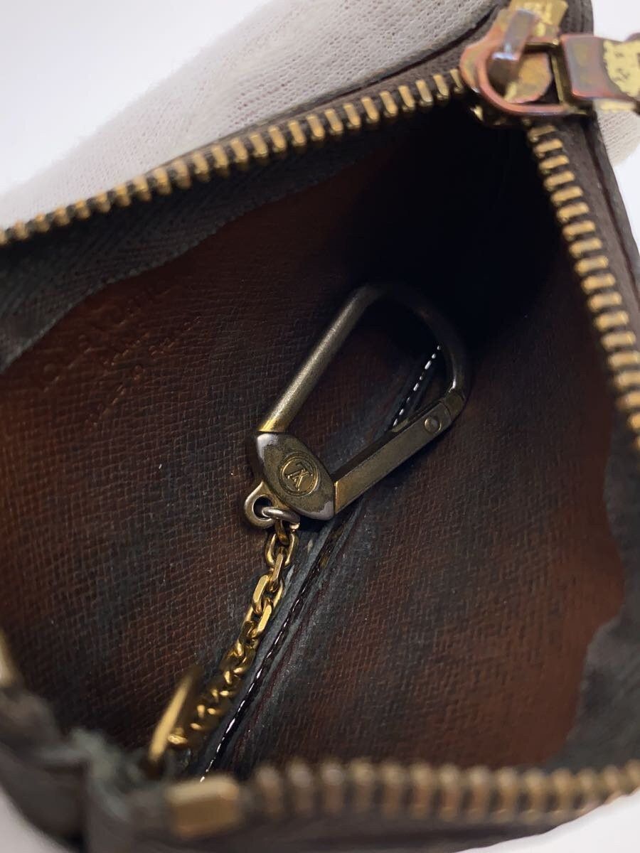 Louis Vuitton Louis Vuitton Monogram Pochette Cre Canvas Brown Size ONE SIZE - 4 Thumbnail