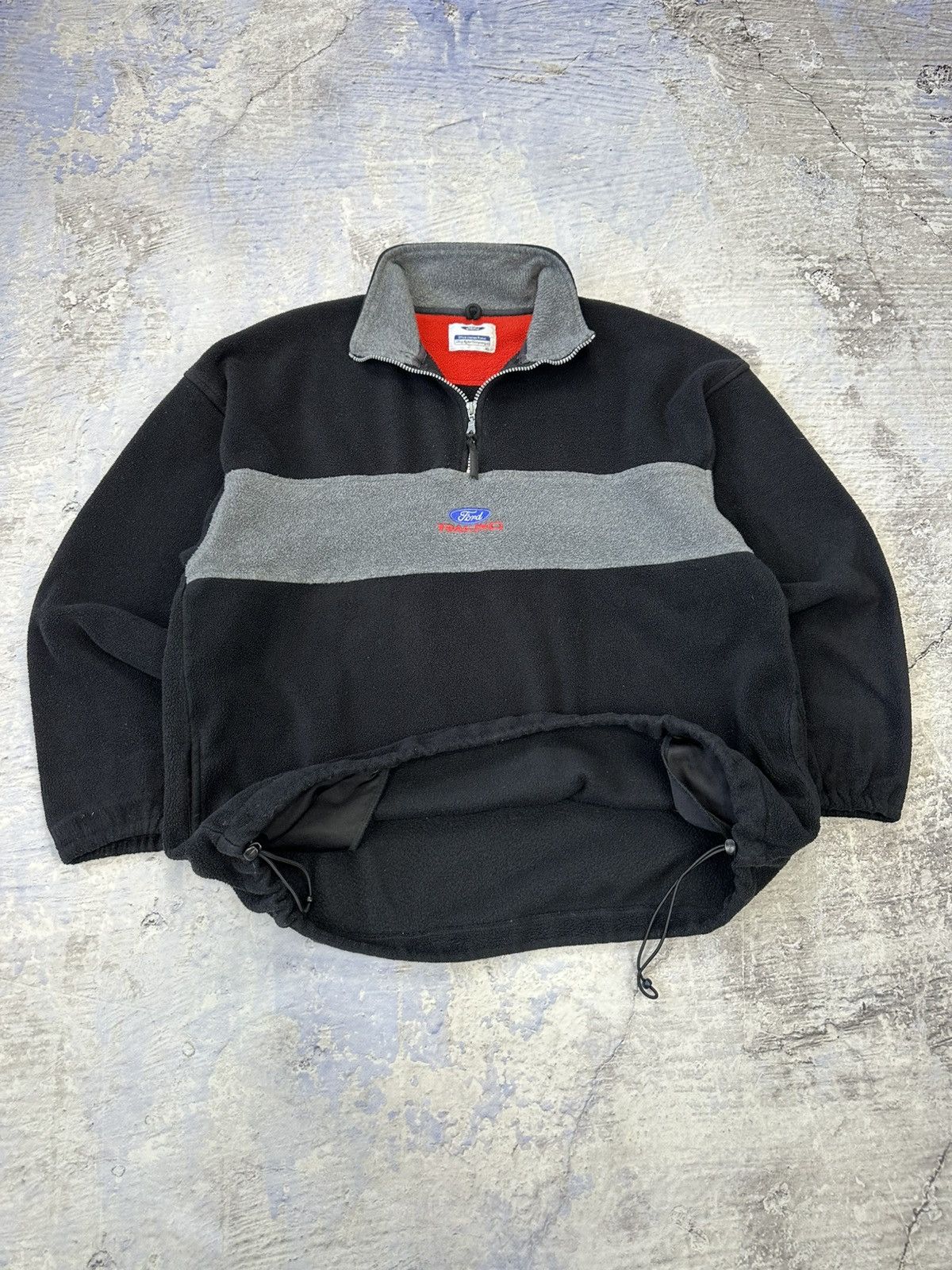 Ford × Vintage Ford Racing vintage fleece mens rare black Size US L / EU 52-54 / 3 - 5 Thumbnail