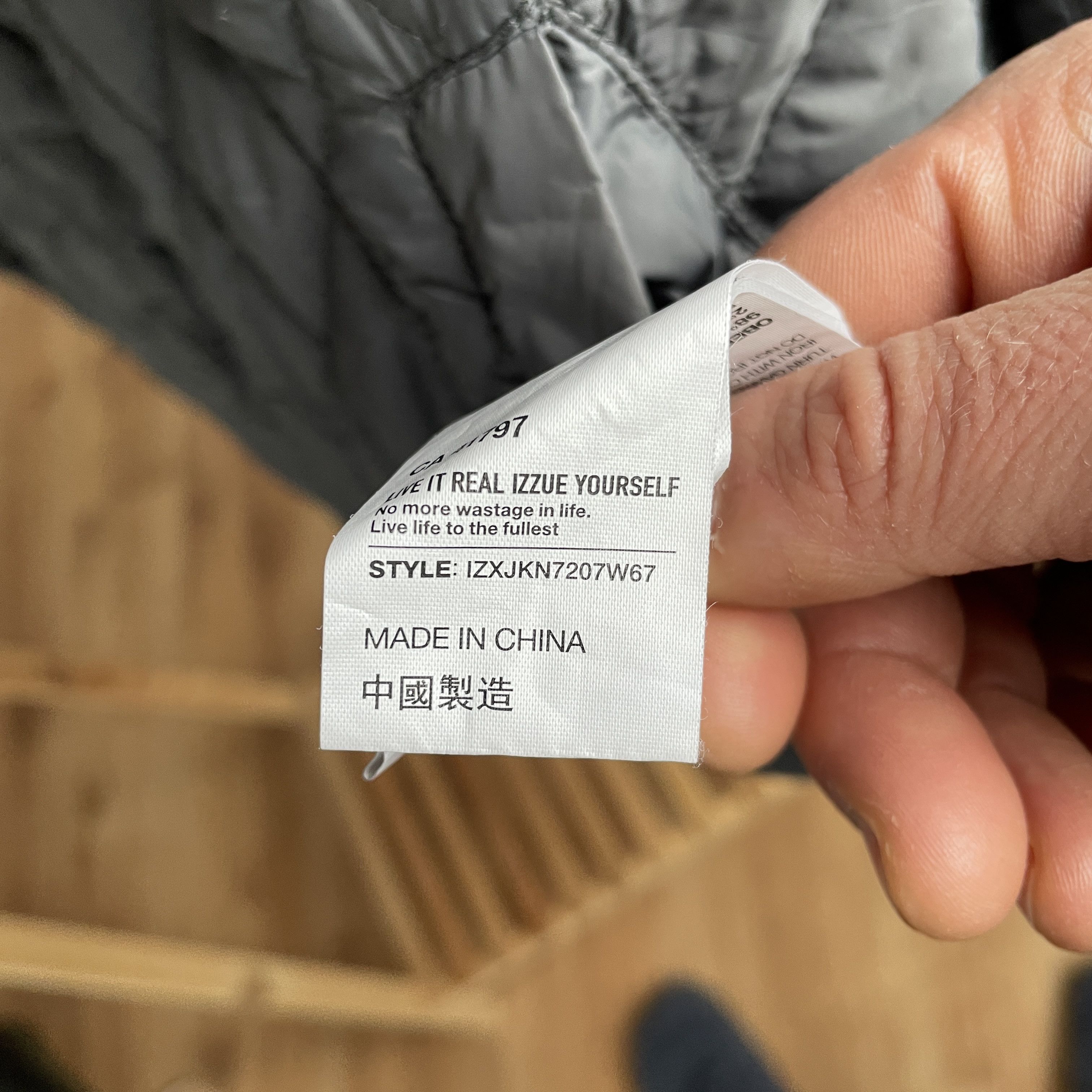 izzue Izzue Reversible Quilted Military Flight Bomber Size 4 Size US M / EU 48-50 / 2 - 15 Thumbnail
