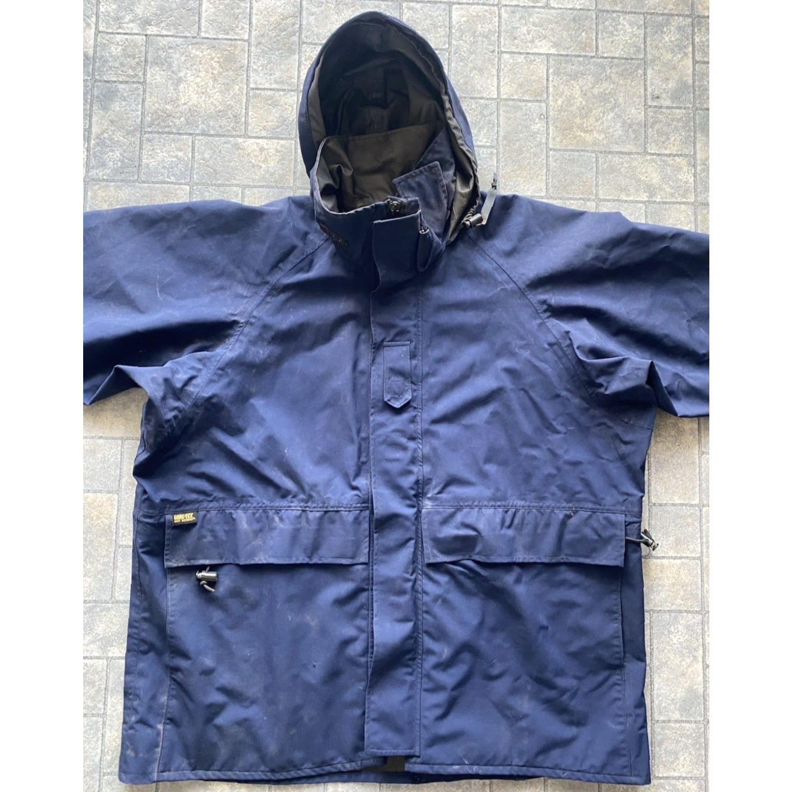 Propper Propper Gore Tex Jacket Blue Mens XL Waterproof USA Military Style Coat Coat Jacket XL Mens Blue Waterproof Propper Gore Tex USA Military Style Size US XL / EU 56 / 4 - 6 Thumbnail