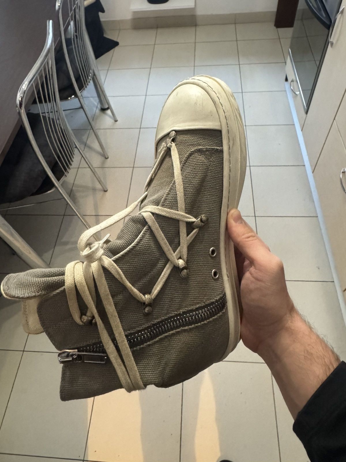 Rick Owens Rick Owens Hexagram Ramones 41 Size US 8 / EU 41 - 9 Thumbnail