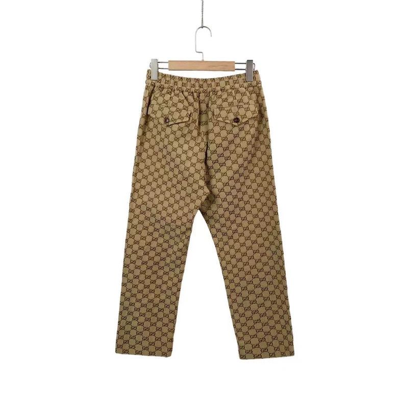 Gucci Gucci Full printed logo casual pants Size US 30 / EU 46 - 2 Thumbnail
