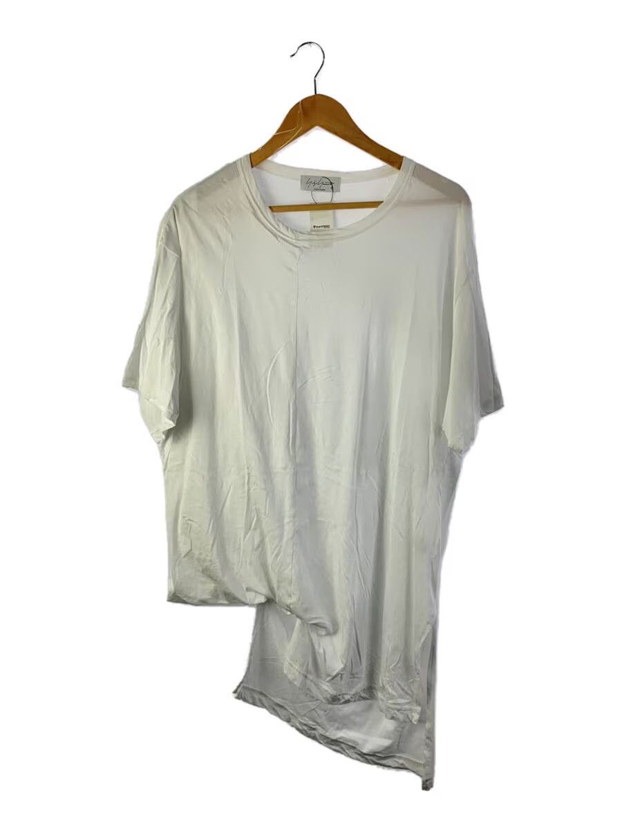 Yohji Yamamoto Pour Homme Oversized Asymmetrical Split Tee Size US L / EU 52-54 / 3 - 1 Thumbnail