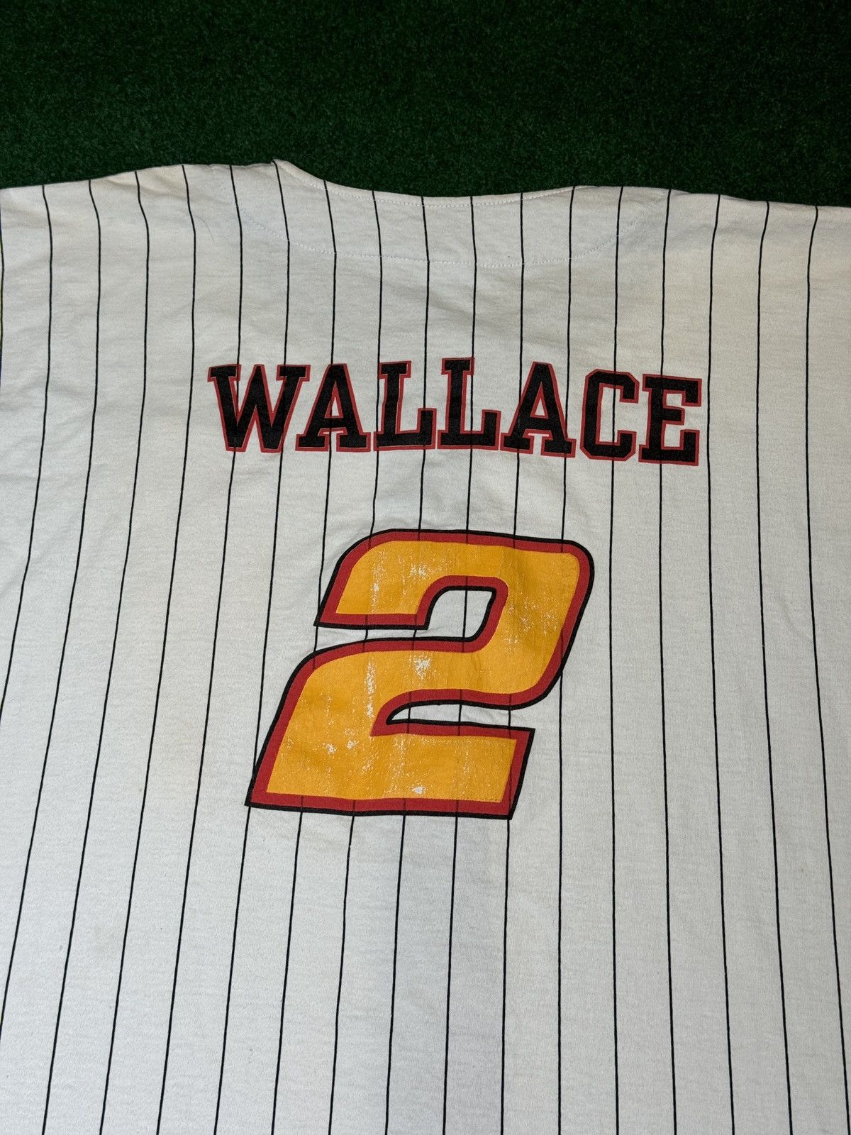 NASCAR × Vintage Vintage 90s RARE Rusty Wallace #2 Nascar Baseball Jersey Size US XXL / EU 58 / 5 - 2 Thumbnail