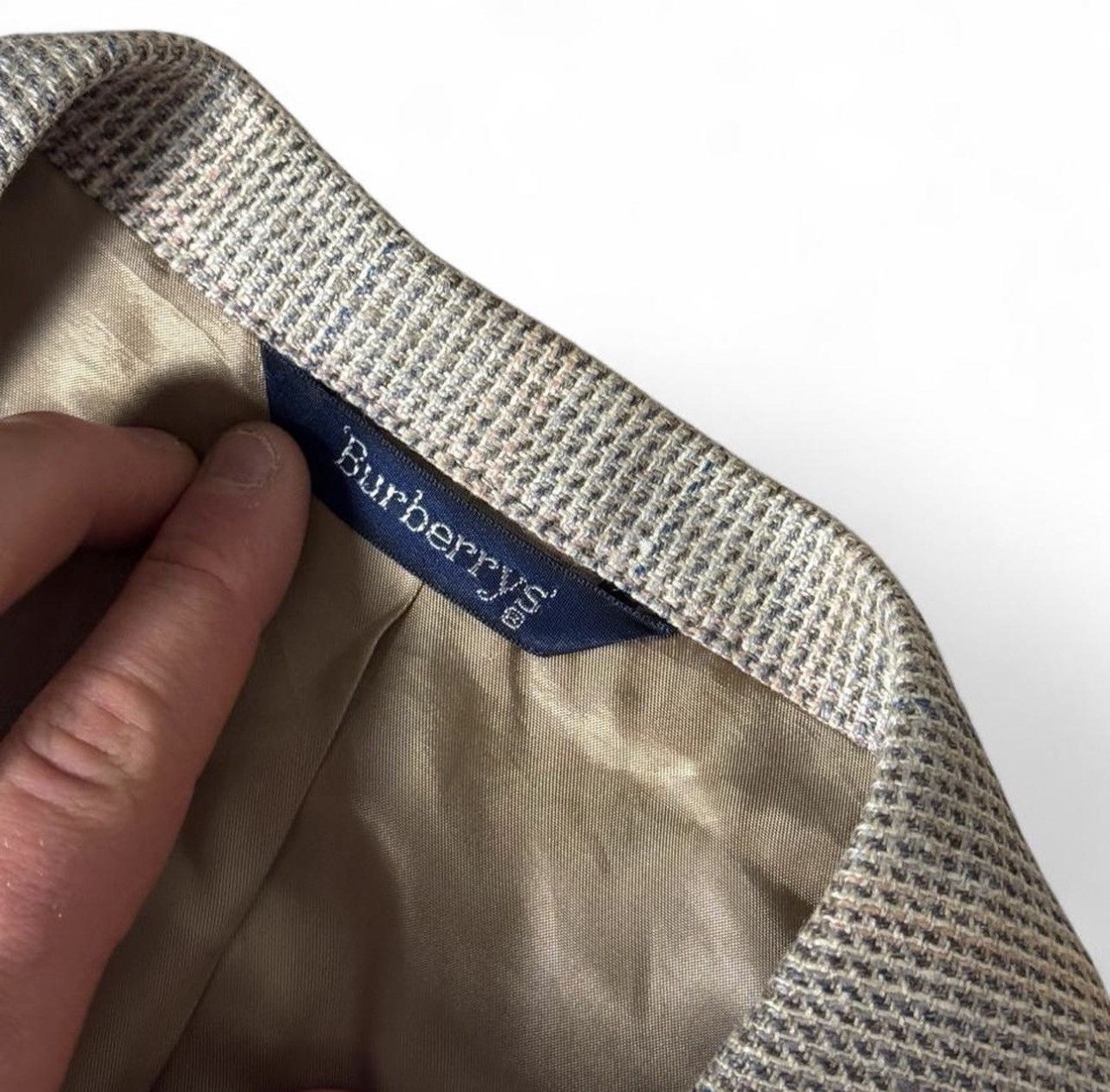 Burberry Vintage 1980s Burberrys Blazer Size 44R - 6 Thumbnail