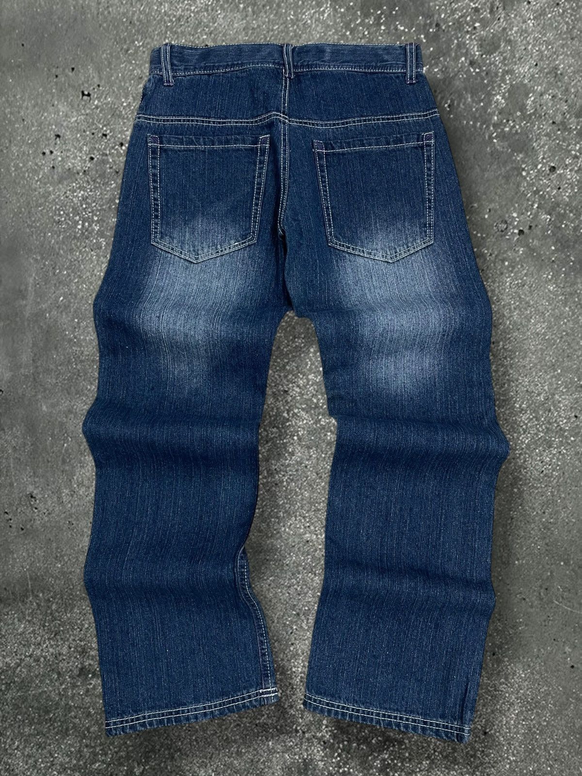 Japanese Brand Vintage Japan Iconic Streetwear Ba-tsu Skull CoolSwart Denim Size US 27 - 8 Thumbnail