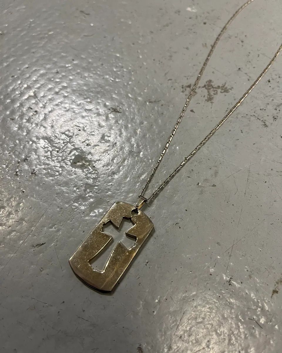 Dolce & Gabbana SS2003 Dolce & Gabbana Metal Cross Pendant Necklace Size ONE SIZE - 8 Thumbnail