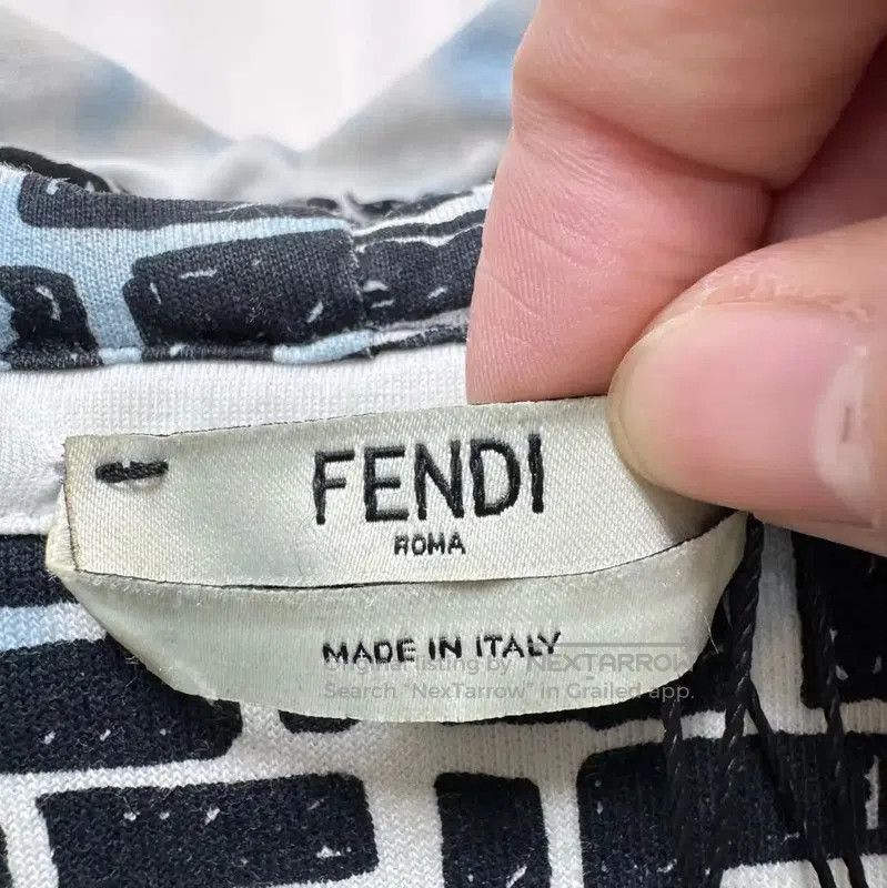 Fendi Fendi Multicolor Cotton Long Sleeve Sweatshirt . Size US S / EU 44-46 / 1 - 5 Thumbnail