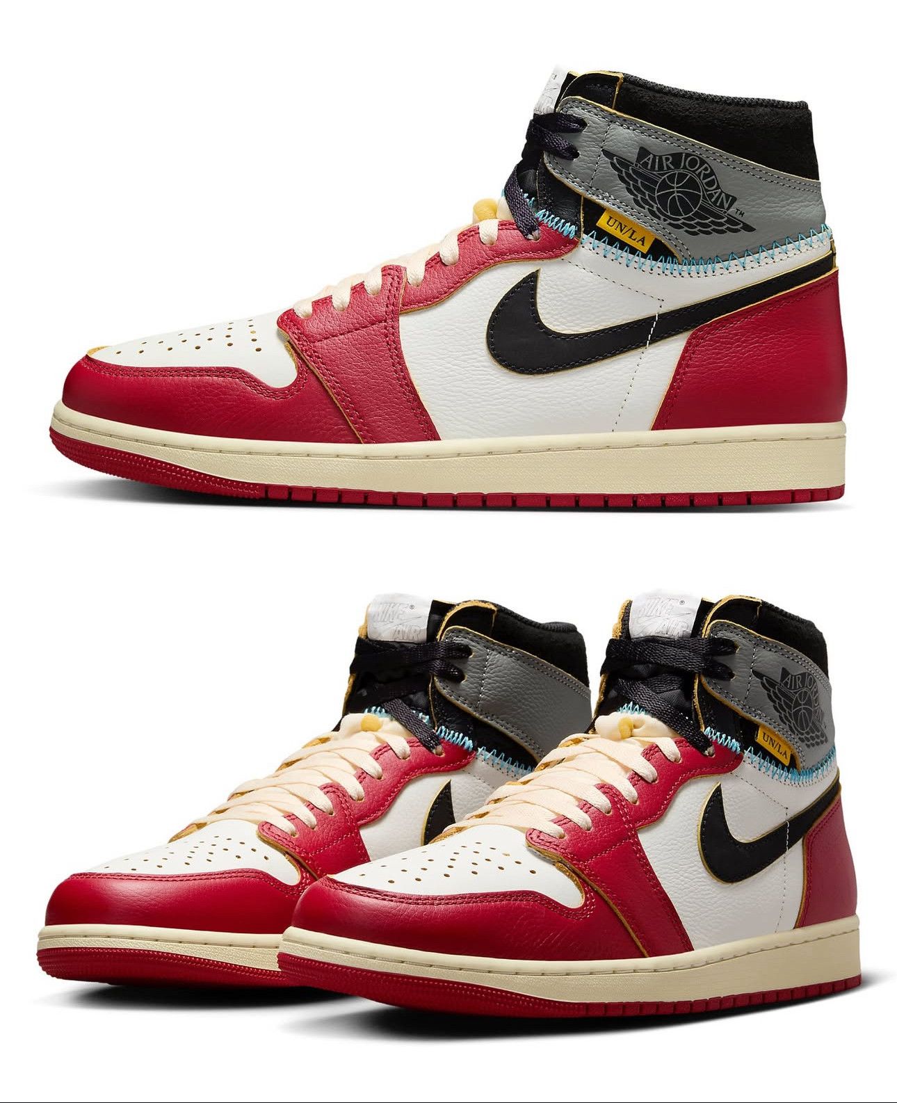 Jordan Brand × Nike × Union LA Union LA Chicago Shadow Jordan 1 Retro High OG Size US 9.5 / EU 42-43 - 1 Thumbnail