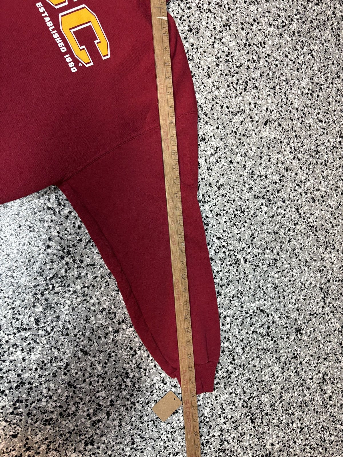 NCAA Vintage 1990s Russell USC Trojan College Hoodie Size XL 0545 Size US XL / EU 56 / 4 - 5 Thumbnail
