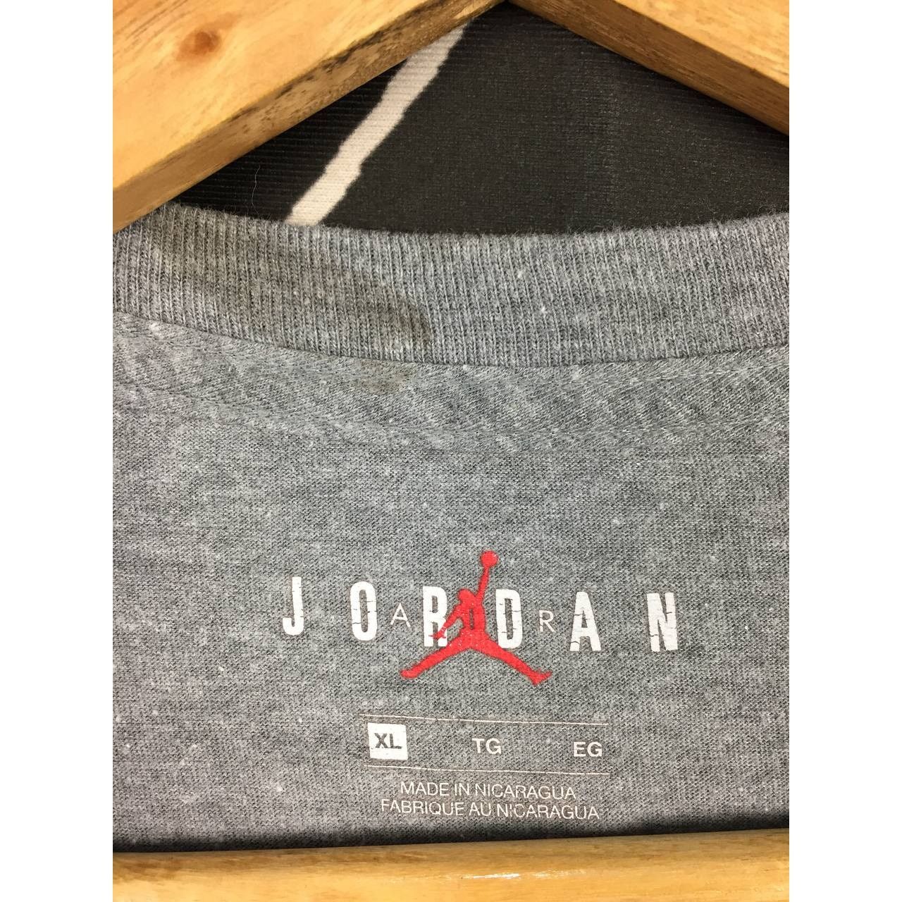 Jordan Brand × Nike Nike Air Jordan Wordmark Jumpman Logo Tee Size XL Size US XL / EU 56 / 4 - 12 Thumbnail