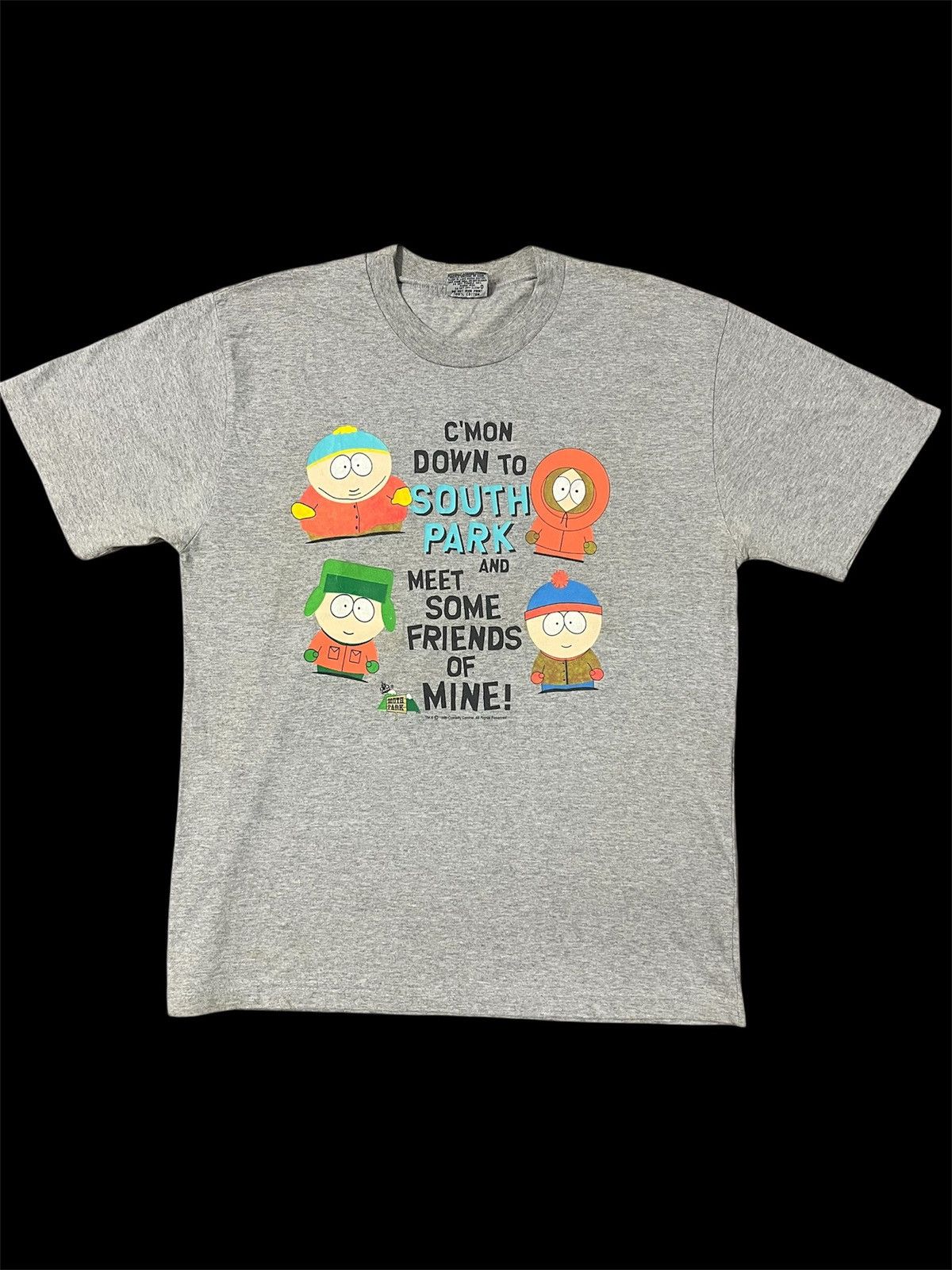 Cartoon Network × Vintage Vintage South Park And Friends Tshirt Size US M / EU 48-50 / 2 - 1 Thumbnail