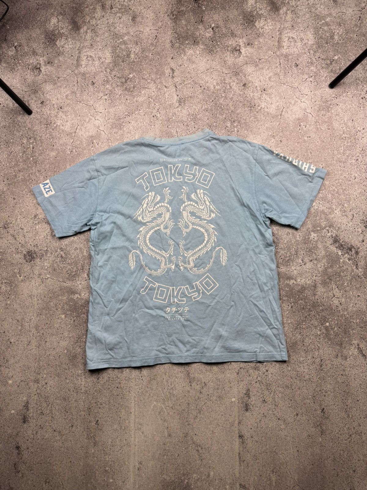 Japanese Brand JAPANESSE DRAGON SHIBUYA TOKYO JAPAN PARANOID SYMBOL SHIRT Size US S / EU 44-46 / 1 - 1 Thumbnail