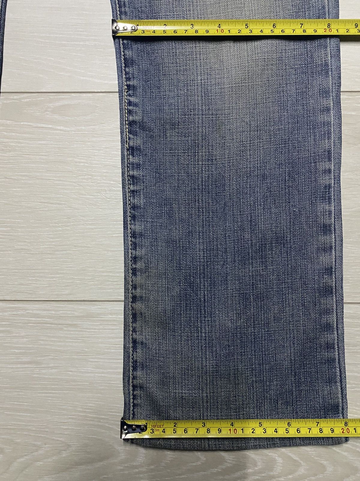 Absolut Joy Vintage Y2K Absolut Joy Mud Wash Distressed Loose Jeans Size US 35 - 17 Thumbnail