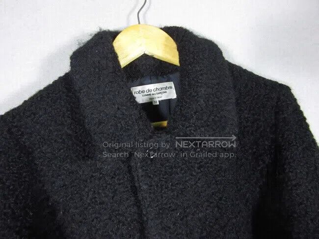 Comme des Garcons Comme Des Garcons Thick Wool Overcoat Size M / US 6-8 / IT 42-44 - 6 Thumbnail