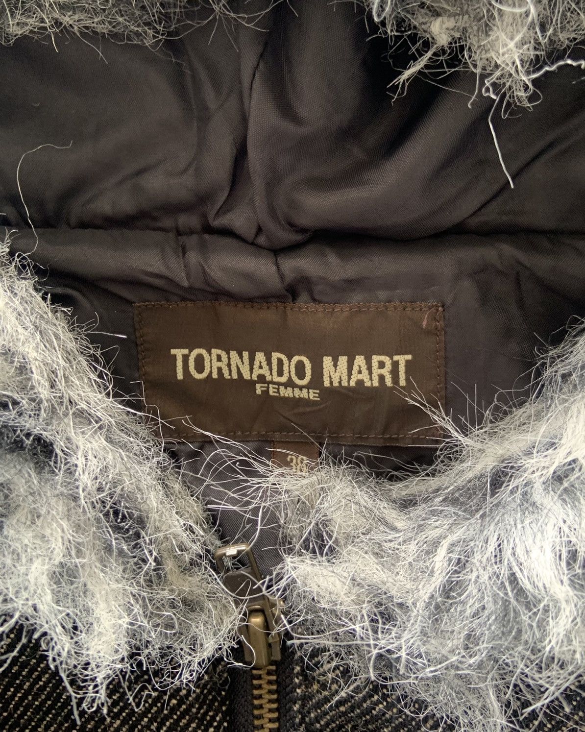 Designer Rare Tornado Mart Femme Fur Jacket Size US S / EU 44-46 / 1 - 5 Thumbnail