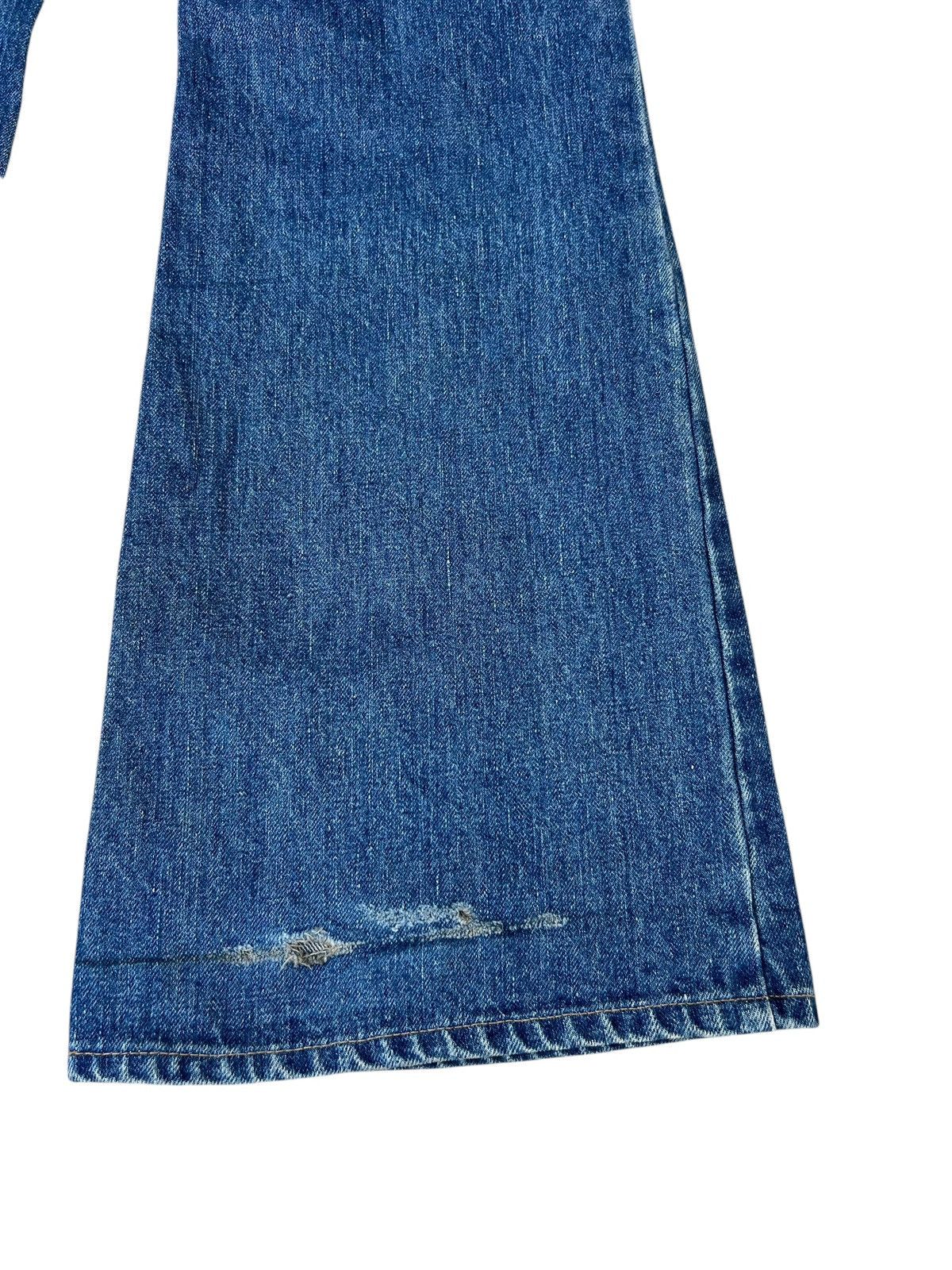 Orslow Dirty Mud Orslow Distressed Denim Bootcut Flare Jeans Size US 30 / EU 46 - 19 Thumbnail