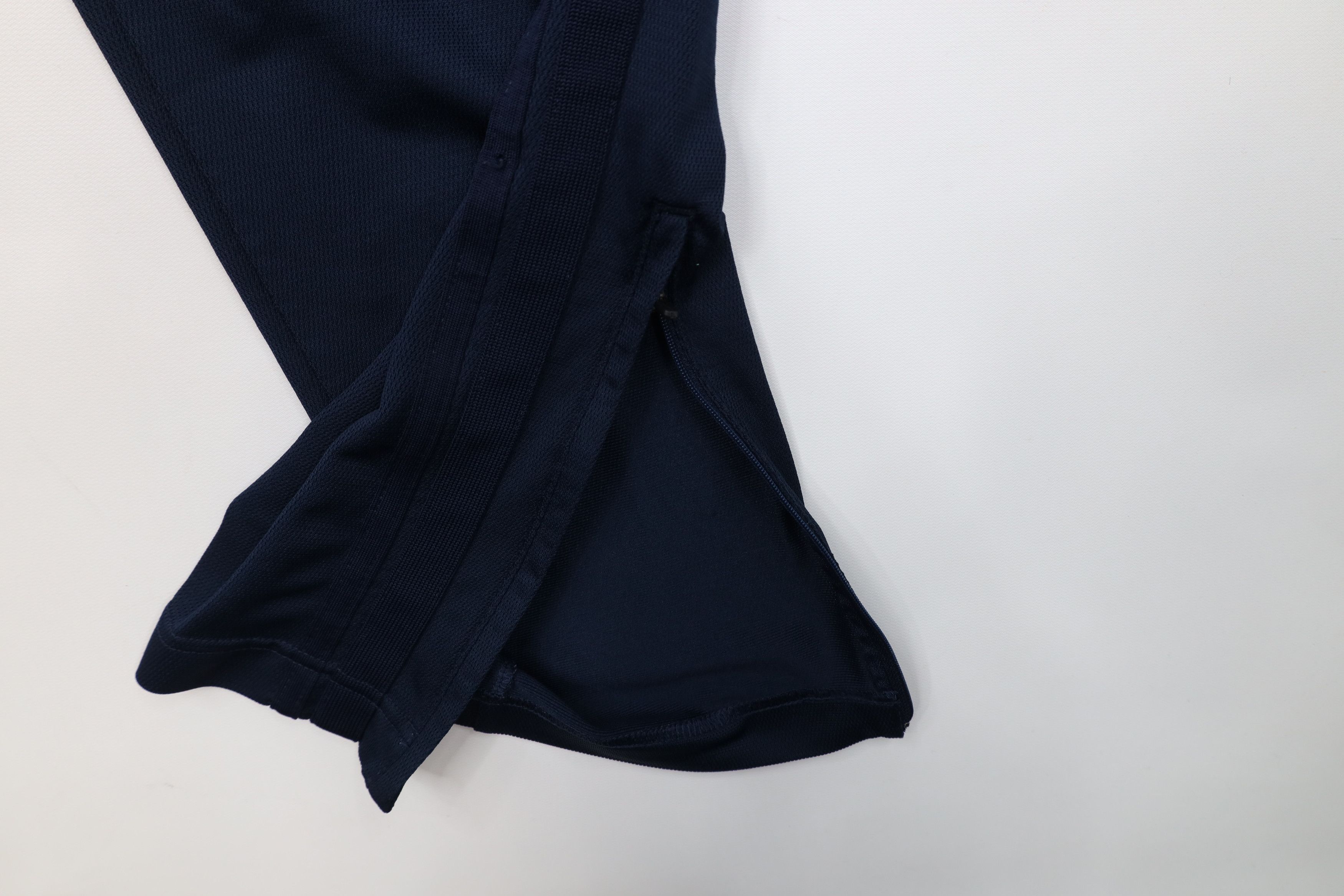 Nike Vintage Y2K Nike Scott Mini Swoosh Knit Wide Leg Pants Blue Size US 36 / EU 52 - 5 Thumbnail