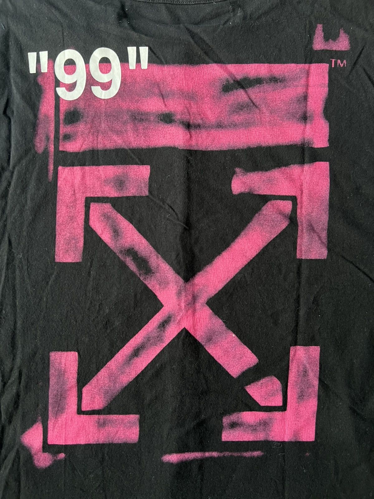 Off-White SS19 Off-White C/O Virgil Abloh "Impression" Oversized Shirt Size US L / EU 52-54 / 3 - 8 Thumbnail