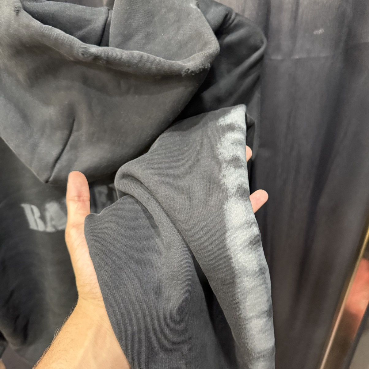 Balenciaga Balenciaga Stencil Type Hoodie Black Size US S / EU 44-46 / 1 - 9 Thumbnail