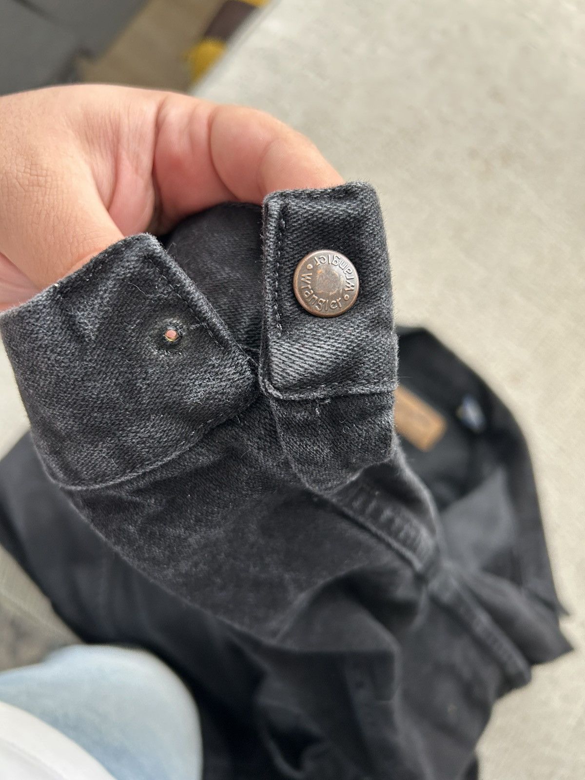 Wrangler Black western denim jacket Size US XL / EU 56 / 4 - 2 Thumbnail