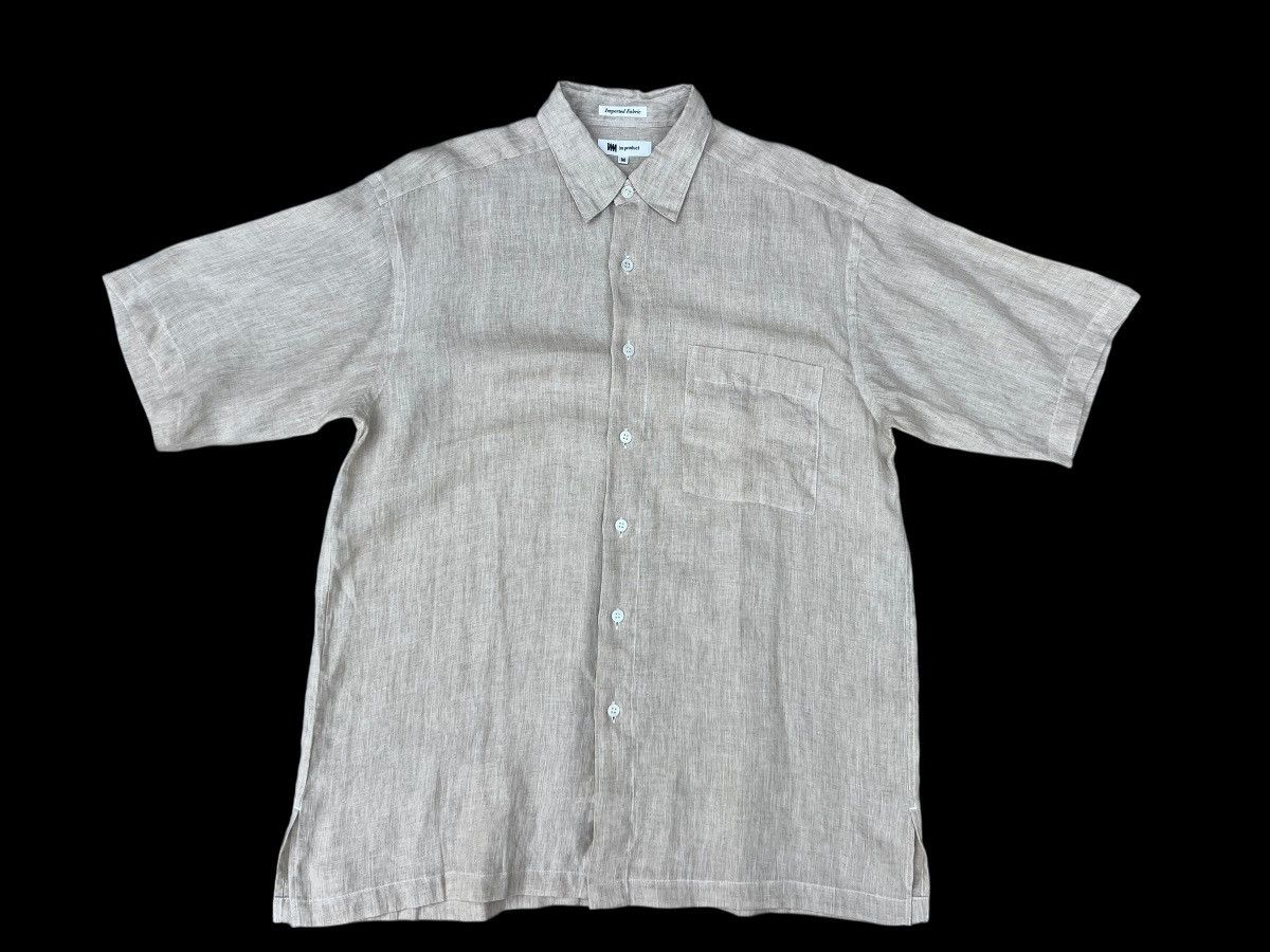Issey Miyake Archive Issey Miyake im Product 100% Linen Shirt Size US M / EU 48-50 / 2 - 1 Thumbnail