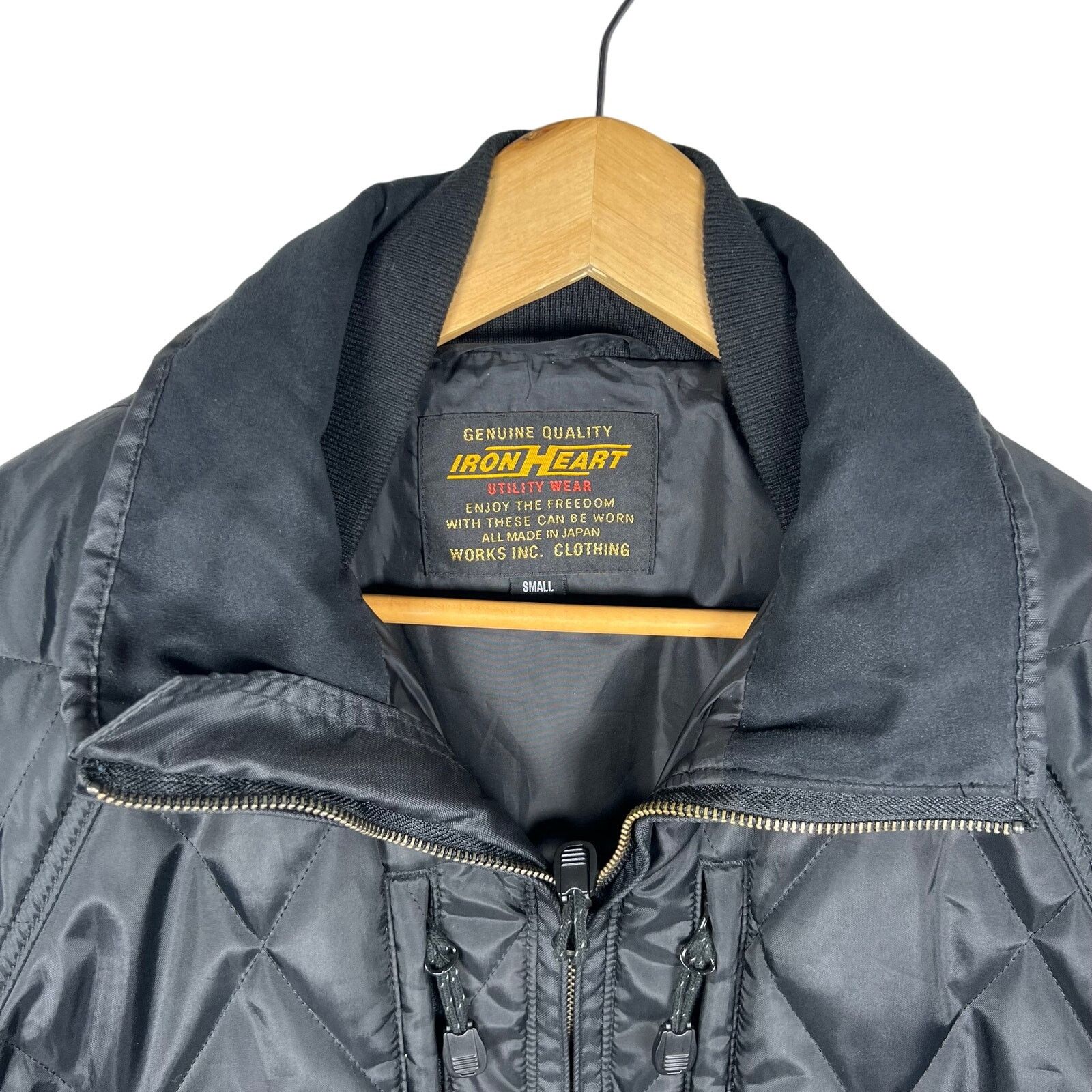 Iron Heart Iron Heart Black Primaloft Quilted Jacket Size Men's Small Size US S / EU 44-46 / 1 - 3 Thumbnail