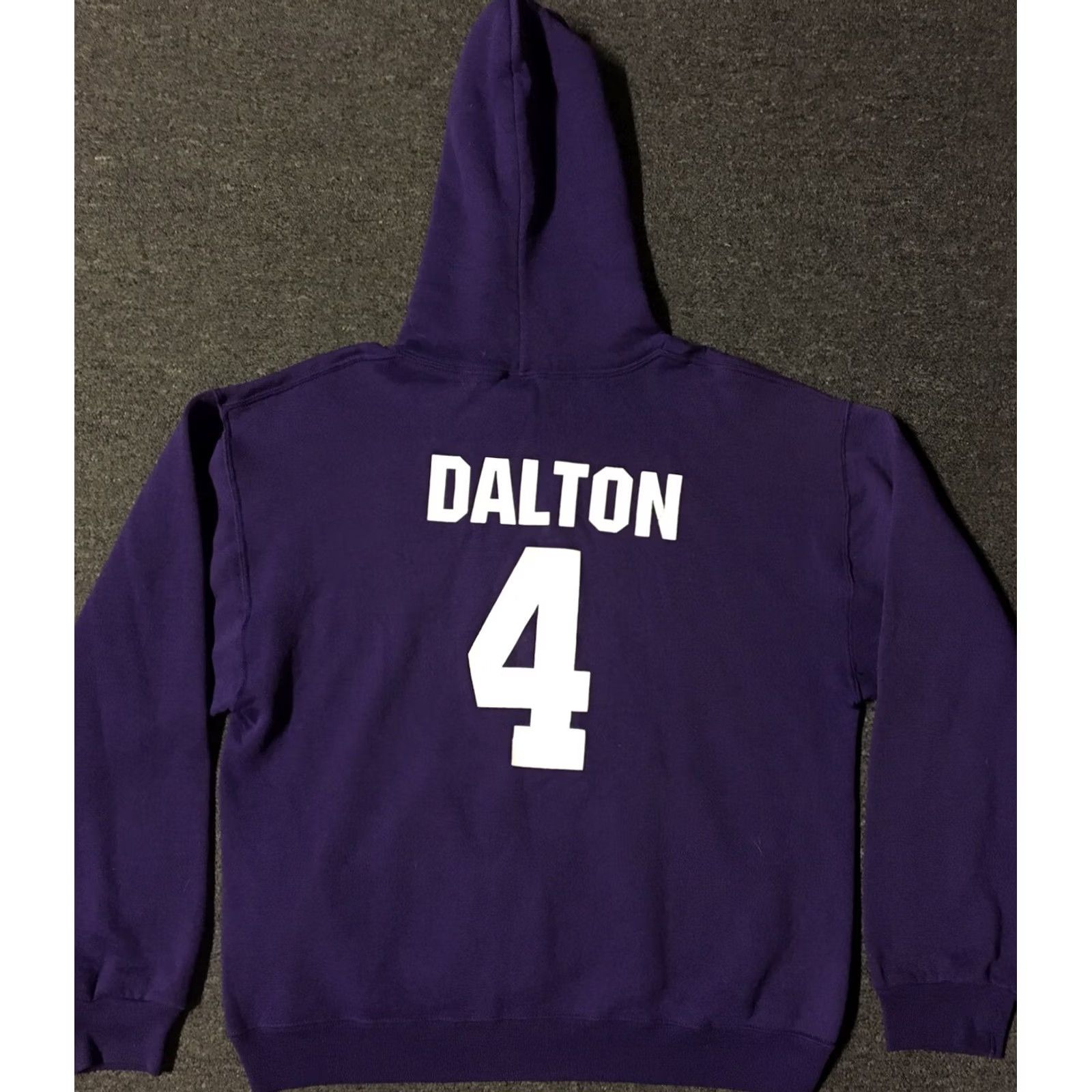 Russell Athletic VINTAGE Russell Mustang Basketball Spellout Hoodie M Purple Adult Mens Sweatshirt Size US M / EU 48-50 / 2 - 2 Thumbnail