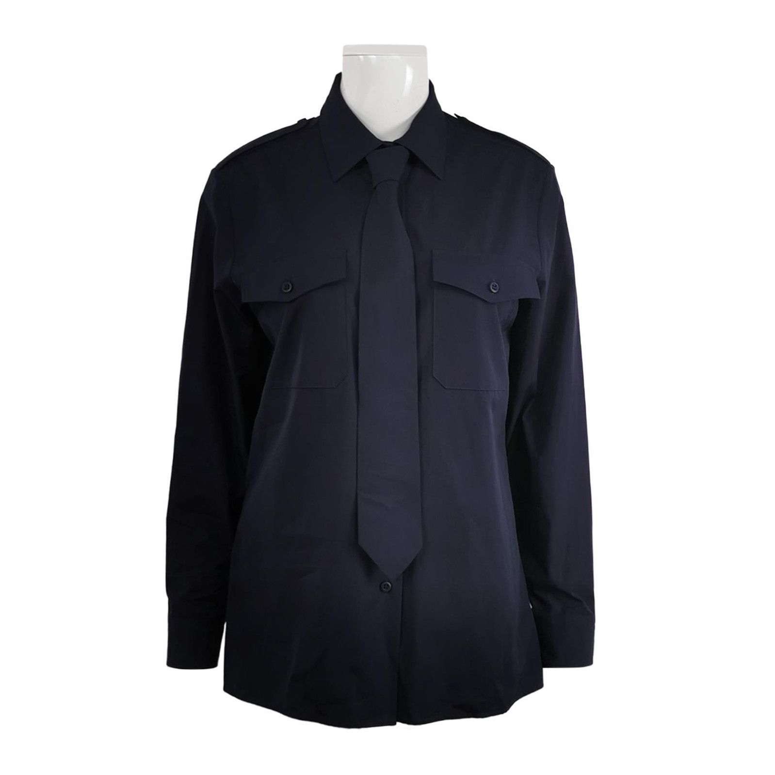 Prada Cotton Long Sleeve Dress Shirt 0089