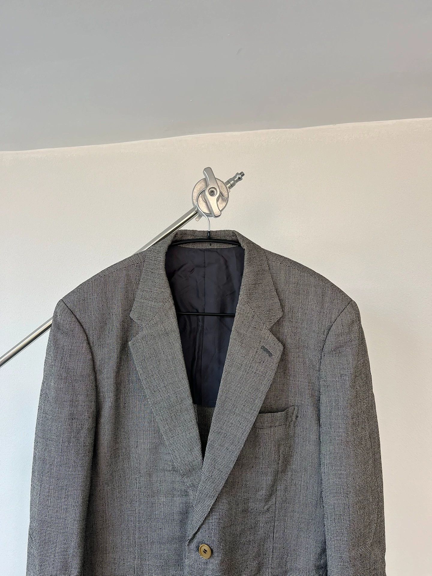 Issey Miyake Issey Miyake Sharp Shoulders Plaid M Blazer Size US M / EU 48-50 / 2 - 3 Thumbnail