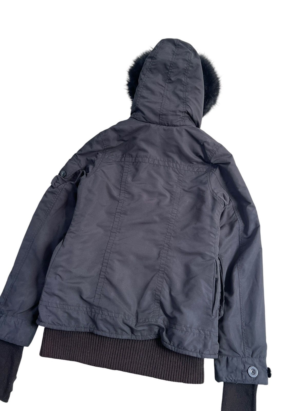 SLY Sly Baroque Fur Cargo Jacket LGB I6W9 Inspired Size US S / EU 44-46 / 1 - 10 Thumbnail