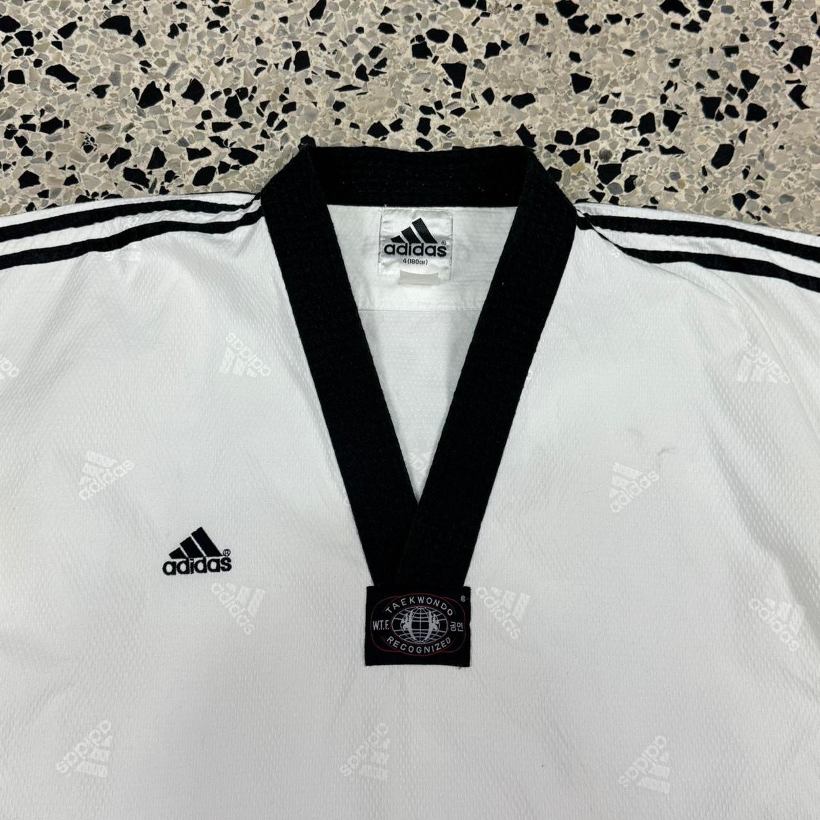 Adidas × Vintage VINTAGE Y2K ADIDAS TAEKWONDO KOREA WTF UNIFORM TOP: Size US L / EU 52-54 / 3 - 2 Thumbnail