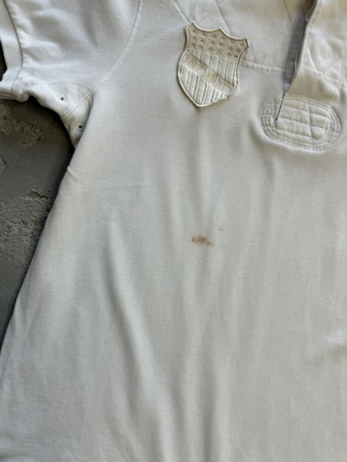 Polo Ralph Lauren Vintage POLO RALPH LAUREN USA Rugby Shirt Big Logo Size US M / EU 48-50 / 2 - 4 Thumbnail