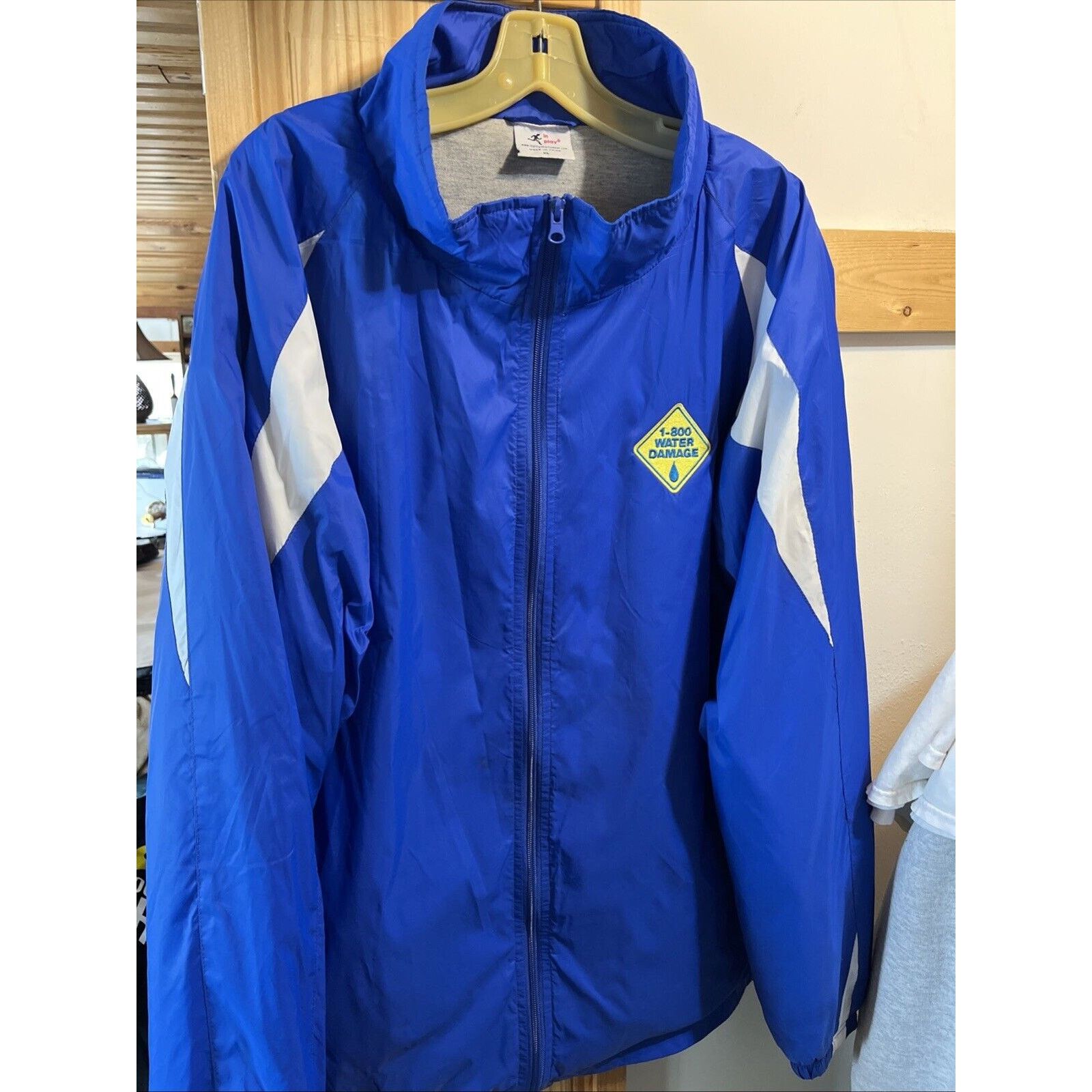 Other In Play Vintage Windbreaker Water Damage Jacket Blue Mens XL Size US XL / EU 56 / 4 - 2 Thumbnail