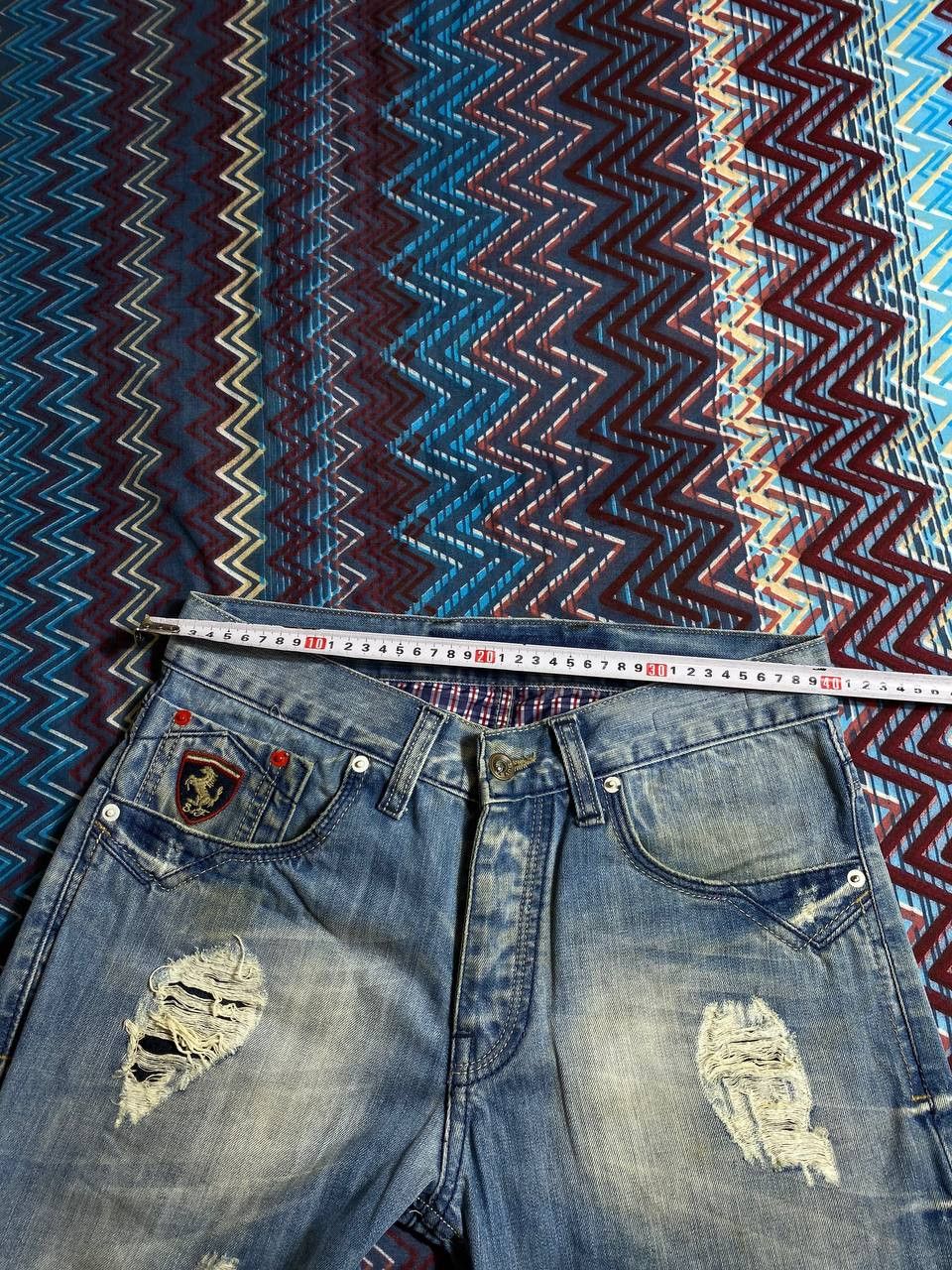 Ferrari Ferrari vintage jeans blue denim pants Size US 30 / EU 46 - 13 Thumbnail